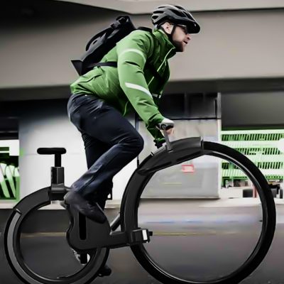 Cyclopic bike hubless wheel