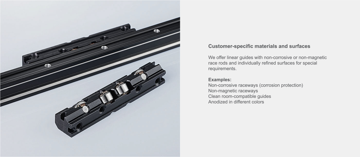 Bespoke Lightweight Linear and Rotary Bearings