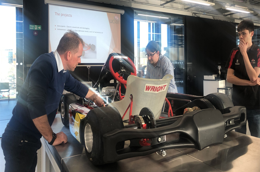 UCLan Formula Studen Visit