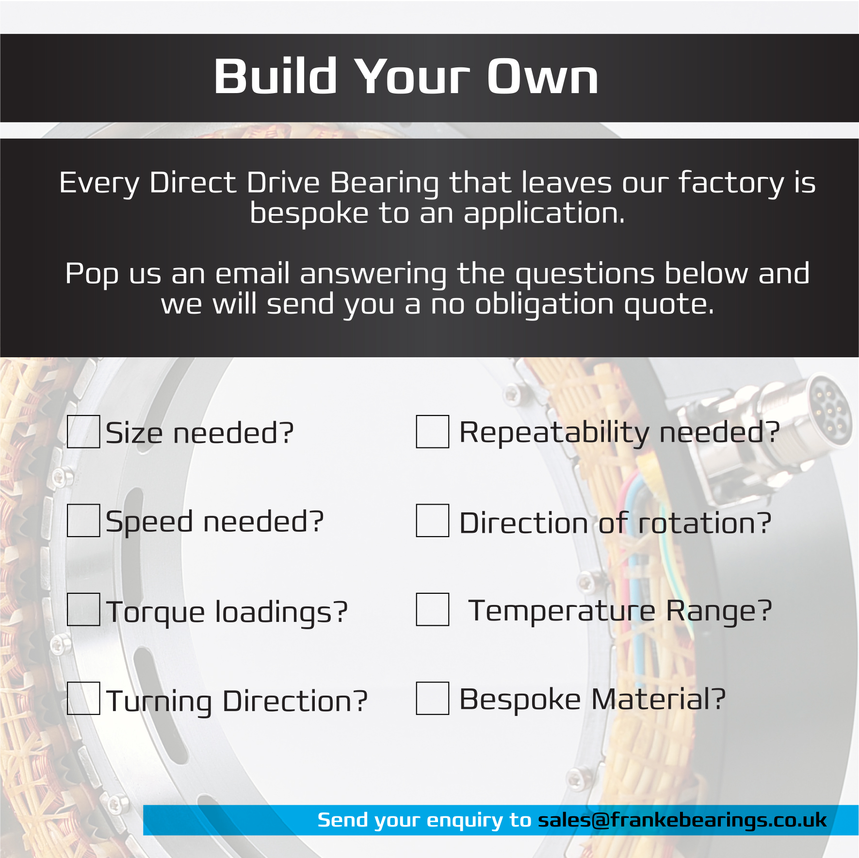 Build your own direct drive